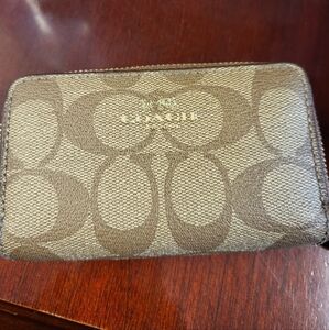 Coach Brown small wallet
